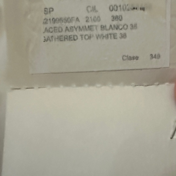 NWT Loewe White Ruched Sleeve Blouse - Picture 3 of 12